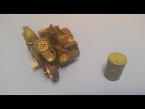 как сделать ваенный мотоцикл Урал из лего? #лего_мотоцыкл