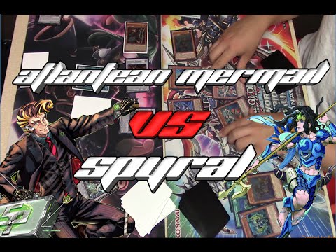 Yu-Gi-Oh SPYrals Vs Atlantean Mermail - Full Match (August 2016)