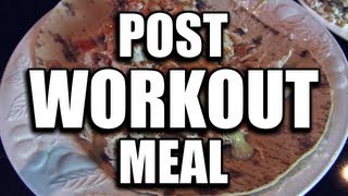 QUICK BODYBUILDING POST-WORKOUT MEAL EXAMPLE