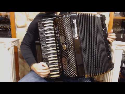 OTTASUPJAZ120BG - Black Gold Ottavianelli Super Jazz Piano Accordion Binci LMMH 41 120 $7995