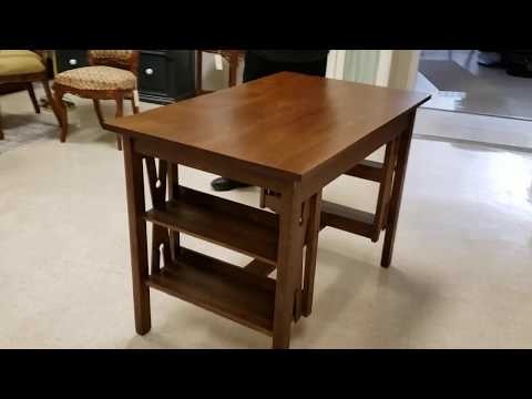 1/4 Cut Oak Library Desk 1/5/2020 SOLD!