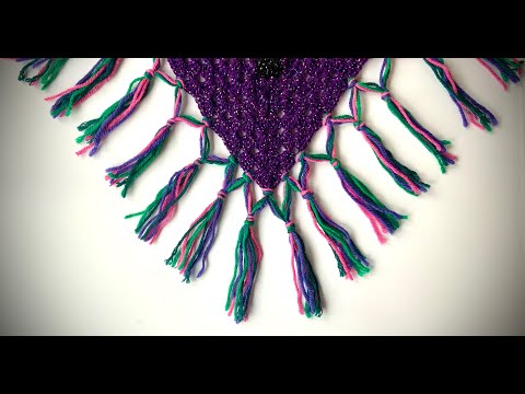 Fransen anknüpfen - flott gemacht #häkeln #crochet