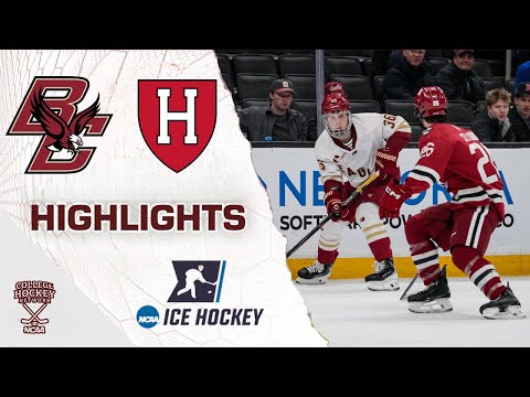 Harvard vs Boston College | Beanpot Semifinal | NCAA College Hockey Highlights | February 2, 2026
