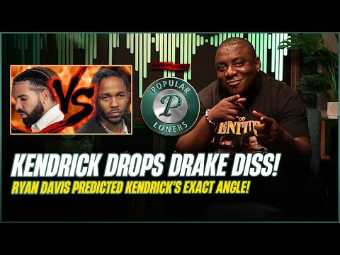 Ryan Davis predicted the exact way Kendrick Lamar would diss Drake!