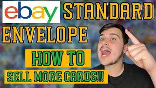 Shipping SPORTS CARDS with eBay Standard Envelope!!! SAVE MONEY AND BOOST SALES 💥