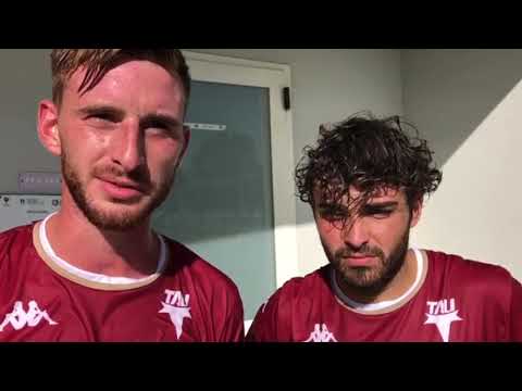 ECCELLENZA - Tau Calcio Vs. Cascina - Signorini e Del Sorbo, difensori