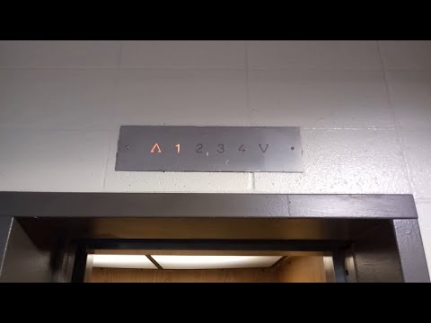 Dover/Northwestern Hydraulic Elevator at the Bluff Street Parking Garage, Marquette, MI