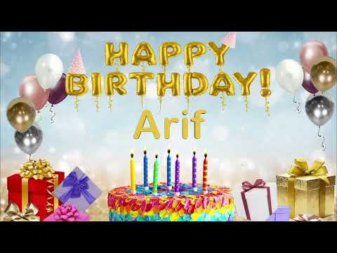 Arif - Happy Birthday to You