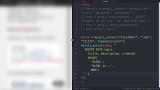 WEB3 - PHP & MySQL : 6.2.mysqli_query