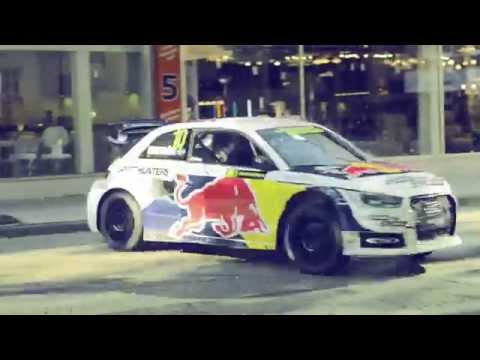 World RX Rd9 Estering: Burning the rubber