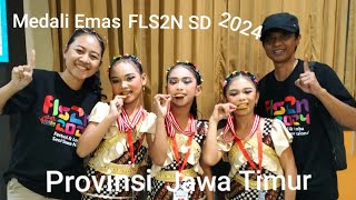 JUARA 1 FLS2N  SD TINGKAT PROVINSI JAWA TIMUR 2024,  SDN 1 SIMAN PONOROGO