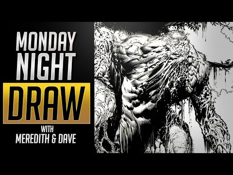Monday Night Draw {SWAMP THING VS MAN THING]