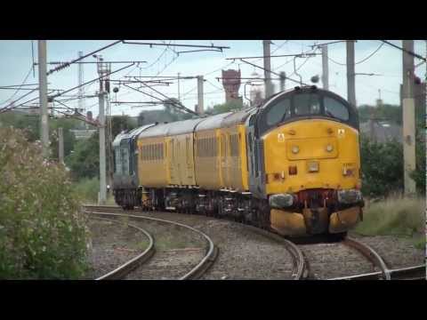 37194 & 37667 1Q14 Derby RTC - Crewe CS @ Walton Old Junction 17/09/12