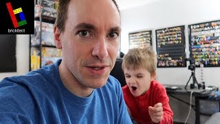 ZOMBIE KID EATS DAD DURING LEGO MAIL VIDEO!  **Graphic**