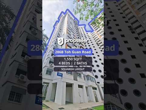 286B Toh Guan Road, 286B Toh Guan Road, 4 Bedrooms, 1,550 sqft, HDB Flat For Sale, by KOH YONG JIAN, 500192605 - PropertyGuru.com.sg