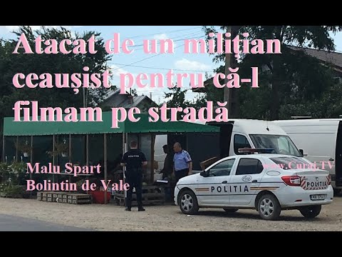 Atacat de un militian expirat la Bolintin - Curaj.TV