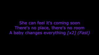 Faith Hill - A Baby Changes Everything (karaoke)