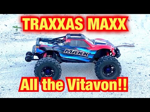 TRAXXAS MAXX!! ALL THE VITAVON!!!