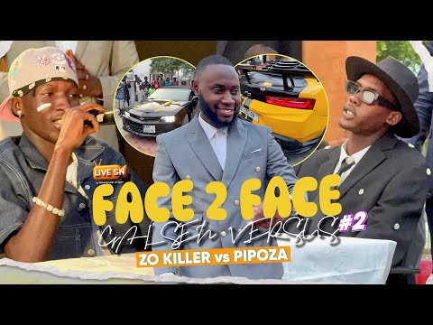FACE 2 FACE: ZO KILLER vs PIPOZA / GALSEN VERSUS #2 #livesn #rapgalsen