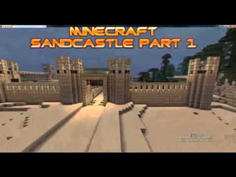 Ped3n   Minecraft Sandcastle part 1