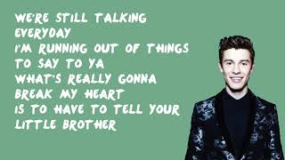 Three Empty Words - Shawn Mendes (Lyrics)