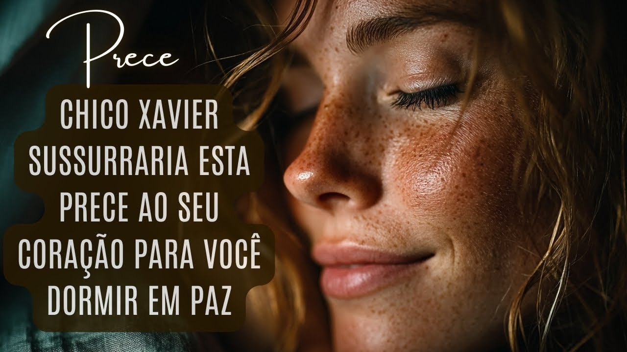 Prece Espírita Oração para Dormir. Chico Xavier Inspiraria Essa Prece Para Almas Que Sofrem