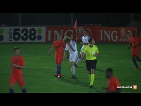 Highlights Onder 19 - San Marino (8/10/2016)