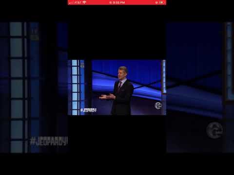 Jeopardy intro #8323 Brian Chang day 7