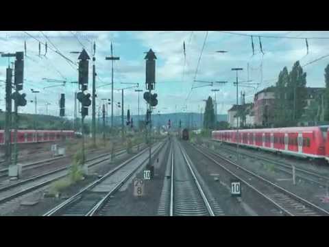 Führerstandsfahrt BR 101 Mainz - Bingen