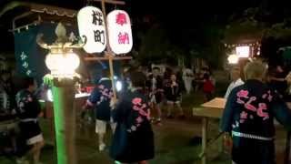 preview picture of video '山鹿灯籠祭り　2014　大宮神社　上がり灯籠'