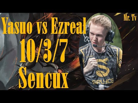 [Top 1 Yasuo] Yasuo vs Ezreal - Sencux, IceBeasto - yasuo ADC