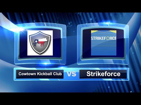 Cowtown Kickball Club vs Strikeforce - Round of 16 - DC Kickball365 Open #DCKO2019
