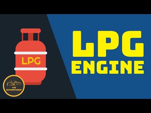 How lpg gas engine works? hindi