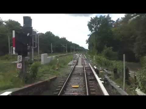 Führerstandsmitfahrt S-Bahn Berlin von  Erkner nach Ostkreuz  auf der S3 mit BR 481 in 4K
