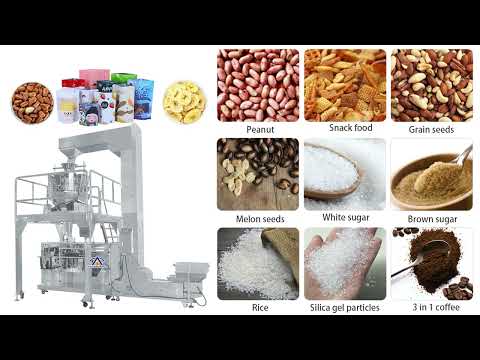 Autom frijol alimento para pájaros frutos secos bolsa de nueces llenado doypack máquina envasadora