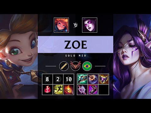 Zoe Mid vs Morgana - BR Grandmaster Patch 25.19