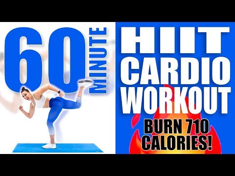 60 Minute HIIT Cardio Workout 🔥Burn 710 Calories! 🔥