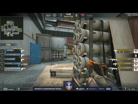 NiP vs FaZe | Eco round by NiP | Cache