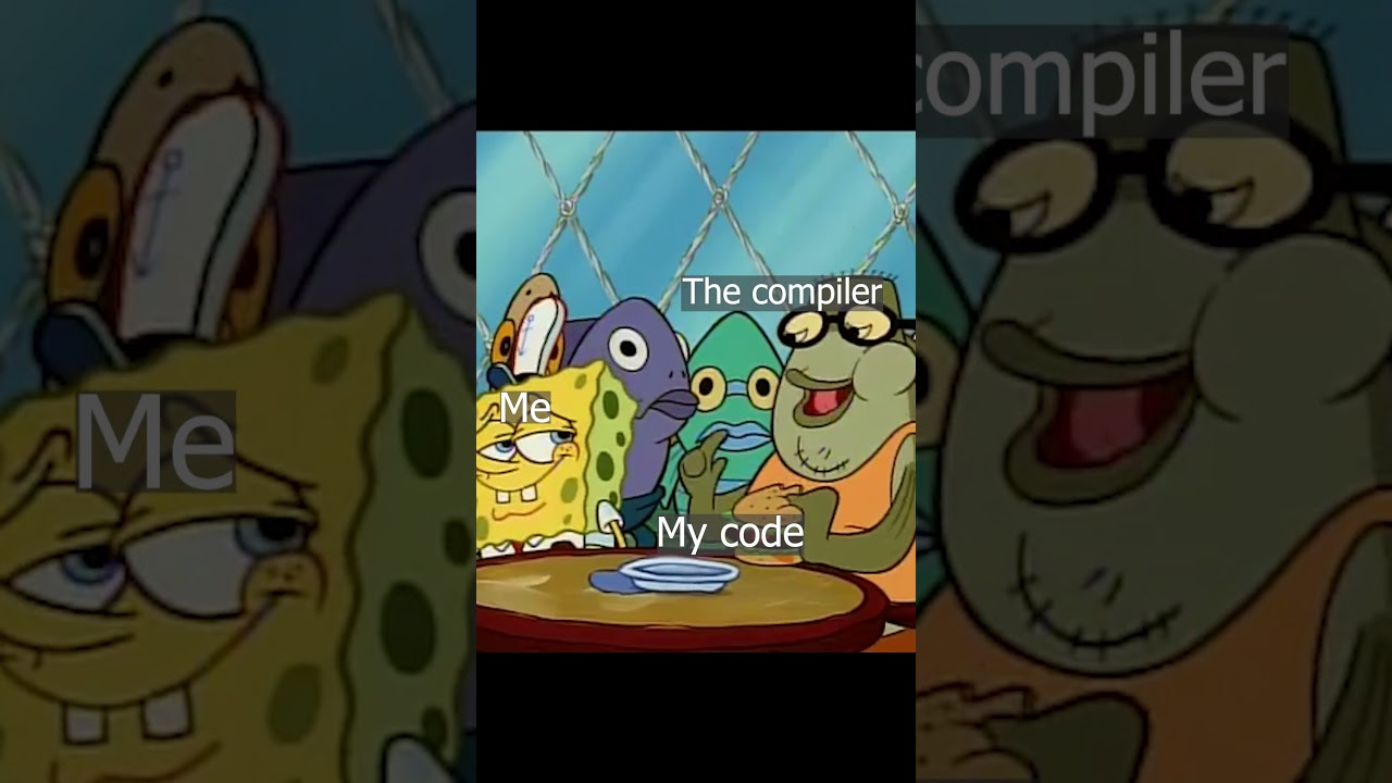 coding with a compiled language #programming #tech #coding #memes #python #meme #memes