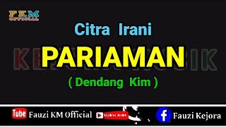 Download lagu PARIAMAN - Citra Irani (Karaoke/lirik) Dendang Kim mp3