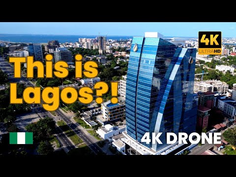 Lagos Looks Like Dubai Now? | 6 Epic Skyscrapers in Nigeria 🇳🇬 (4K Drone Tour)
