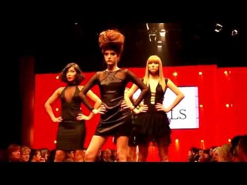 'DARK ANGELS' concept of Schwarzkopf @ BUDAPEST LOOKS, 4 March 2012