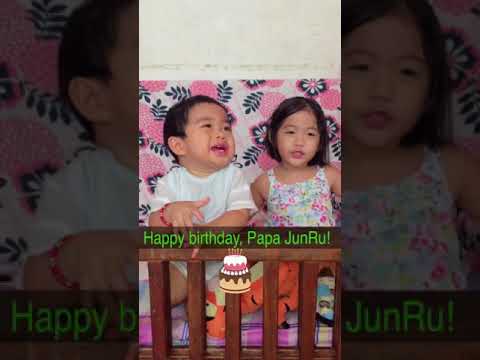Happy birthday, Papa JunJun! 🎂