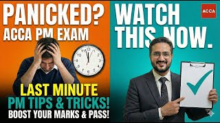 PM | Examiners HATE This Trick: How to easily gain marks in ACCA Performance management || LIVE