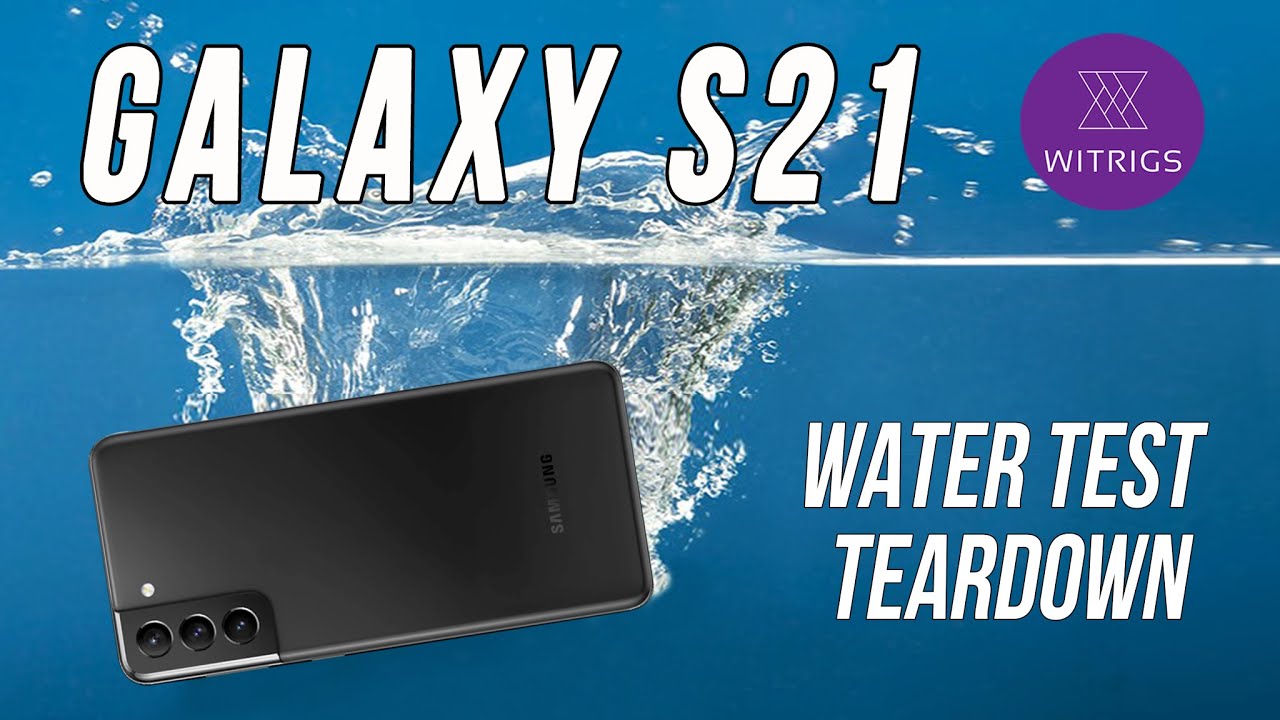 Galaxy S21 5G Waterproof Test