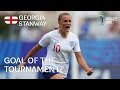 Georgia STANWAY - GOAL OF THE TOURNAMENT Nominee