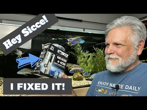 Mein einziger TWEAK hat diesen *SICCE-Innenfilter* PERFEKT gemacht!