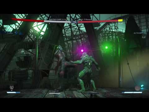 Injustice 2: teabagger gets reckt SUPER COME BACK