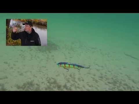 Учебное видео о воблере Strike Pro Flash Minnow