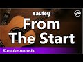 Laufey - From The Start (SLOW karaoke acoustic)